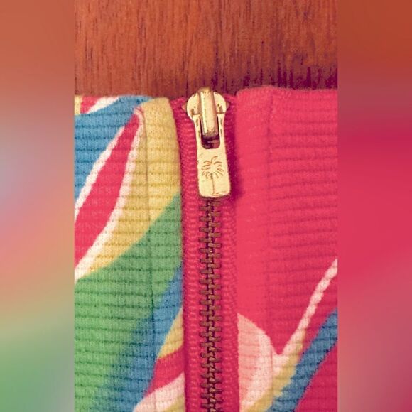 Vintage Lilly Pulitzer Charlene Dress Jungle Tumble Pomegranate - Picture 6 of 10